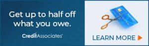 Get up to half off of what you owe.