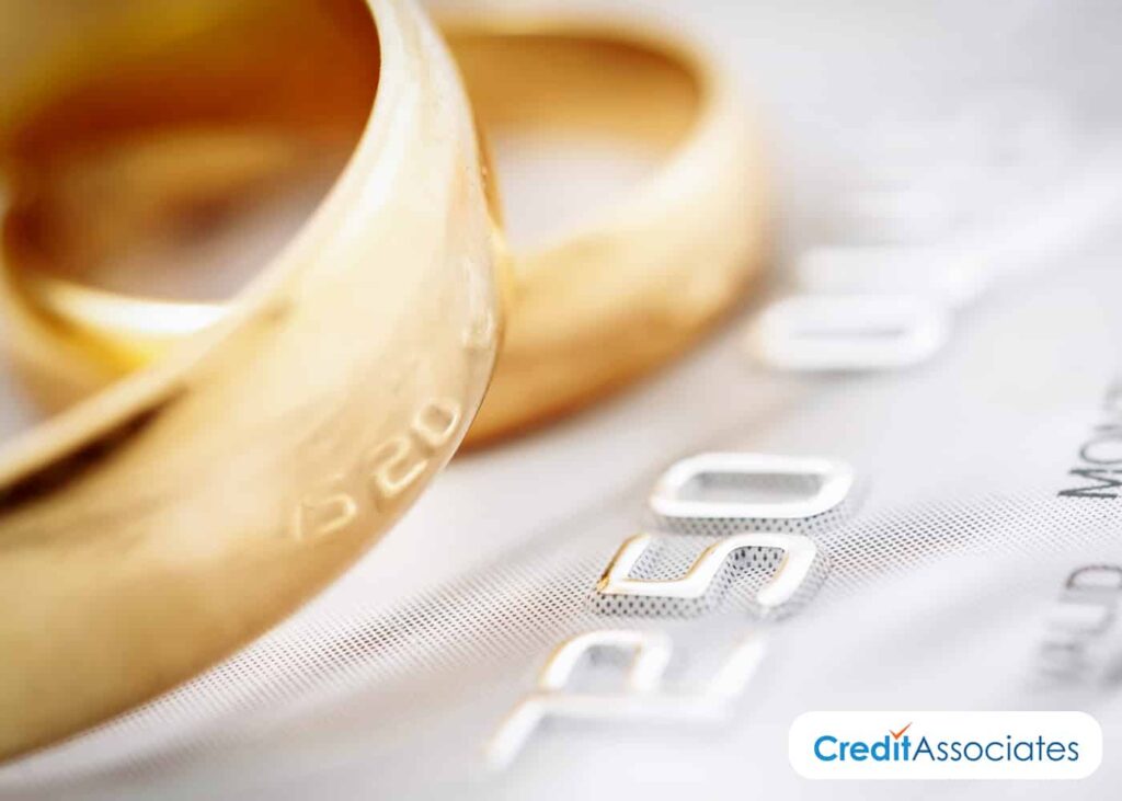 Credit cards and divorces